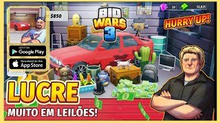 BID WARS 3 LEILÃO MILIONÁRIO  GAMEPLAY NOVO JOGO DE SIMULAÇÃO E EMPREENDEDORISMO  JOGO GRÁTIS [upl. by Shewchuk76]