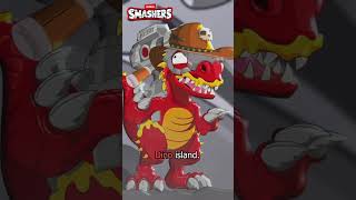 Saving Dino Island  Smashers  Dinosaur Cartoons for Kids [upl. by Marie-Jeanne]