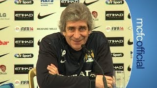 PELLEGRINI ON MANCINI Press Conference part 2 [upl. by Hull]