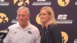 Kirk Ferentz TearyEyed After 200th Win hawkeyes [upl. by Leroj]