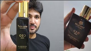 Bella Vita Luxury CEO Man Perfume Review [upl. by Eelatan608]