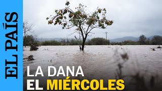 DANA EN VALENCIA  Imágenes de las inundaciones en la mañana del miércoles  EL PAÍS [upl. by Oirom]