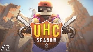 Minecraft Cube UHC Season 8 Ep 2  Close Call [upl. by Einyaj404]