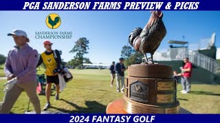 2024 PGA  Sanderson Farms  Course Preview amp Picks [upl. by Yelnek]