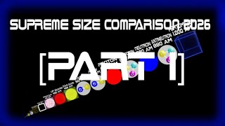 NOT FOR KIDS SUPREME SIZE COMPARISON 2026 PART 1 [upl. by Ahsaele43]