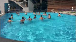 hydrotherapy pool fitnessmotivation fitness sports water fun [upl. by Yreffej]