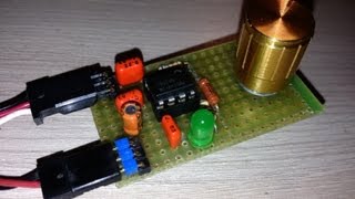 Самодельный серво тестер на микросхеме NE555 Homemade Servo Tester 555 [upl. by Labana628]