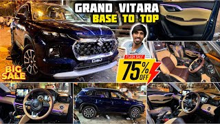 Grand Vitara Sigma Base to Top Modified From Gazipur UP ✅ Grand Vitara Base to Top [upl. by Cerelia]