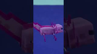 Unbelievable Axolotl Competes in Paris Olympics minecraft olympics2024 shorts [upl. by Notla]