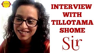 Tillotama Shome Filme Shilmy Interview  SIR  Rohena Gera  Vivek Gomber  Netflix  Bollywood [upl. by Legim858]