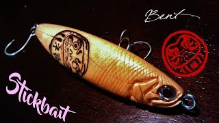 Making A Bent Stickbait  Part 1 [upl. by Myer790]