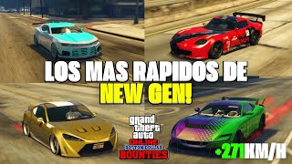 LOS VEHICULOS MAS RAPIDOS DE GTA 5 ONLINE EN NEW GEN ACTUALIZADO OCTUBRE 2024 [upl. by Trevar]