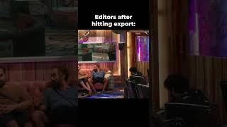 Weekend plans for Video Editors  memes for video editors [upl. by Stanton]