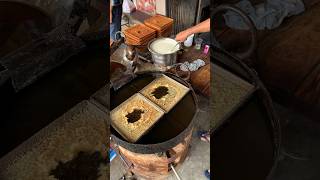 World 1st Rectangleचोकोर घेवर streetfood food ghevar [upl. by Doersten]