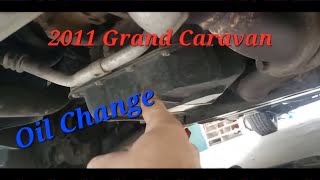 Changing The Oil In Your Car 2011 Dodge Grand Caravan [upl. by Aicenad776]