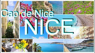 Nice  Cap de Nice France Cote dAzur French Riviera Côte dAzur Ницца Франция Walking city 🇫🇷 4KUHD [upl. by Ortrud117]