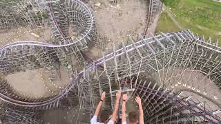 Iron Gwazi Horizon Lock Back Row POV [upl. by Rossner]