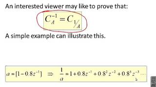 Model Predictive Control 8  Prediction with Carima models continued [upl. by Oenire]