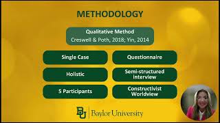 Donna Perkins Bailey Dissertation Video Baylor University 2024 1 [upl. by Naffets334]