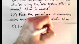 Markov Chains  Part 6  Applied Problem for Regular Markov Chains [upl. by Hirst404]