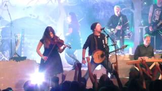 Eluveitie  Tegernakô  live  Das Zelt Kasernenareal Zurich 16416 [upl. by Sadiras]