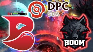 BOOM ESPORTS vs BLEED  78K NETWORTH LEAD  DPC SEA 2023 TOUR 3 DIV 1 DOTA 2 [upl. by Nibuz]