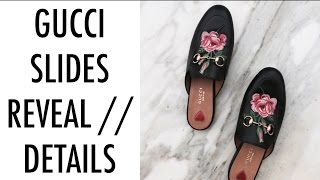 Gucci Princetown MulesSlides  Unboxing and Details [upl. by Hardunn]