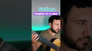 Siciliana Mateo Carcassi guitarraclásica carcassi siciliana tecnicaeenguitarra principiantes [upl. by Tamar]