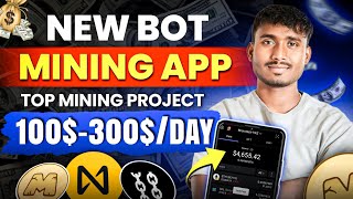 🤑Telegram Bot Mining Project  Top Mining App 2024  Telegram Mining Bot  New Free Mining App [upl. by Stauffer]