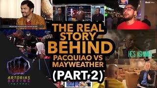 Mayweather on why he hasnt trash talked Pacquiao [upl. by Eybbob65]