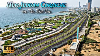 New Jeddah Corniche On The Red Sea  Saudi Arabia 🇸🇦 [upl. by Satterfield127]