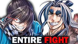 FULL RECORD OF RAGNAROK OKITA SOUJI VS SUSANOO FIGHT  Round 10 explained [upl. by Airdni]