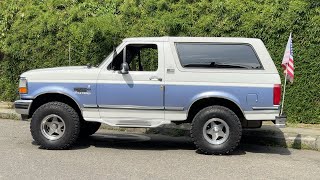 La 4x4 que todos aman  Review Ford bronco 5ta generación 1994 [upl. by Nash]