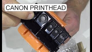 UNBOXING CANON PRINT HEAD QY60082 [upl. by Enalda]