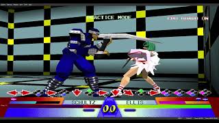 Battle Arena Toshinden 3  Schultz Combos [upl. by Yeleek680]