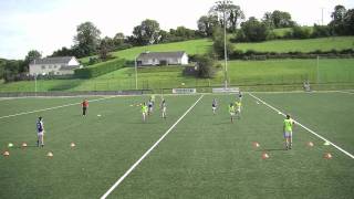 Gaelic Football possession game 8 [upl. by Sivla369]