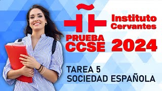 Prueba CCSE 2024 📗 Tarea 5️⃣ NACIONALIDAD ESPAÑOLA 🇪🇸 [upl. by Iveson]