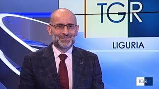 Presidente Cerchiaro ospite TgR della Liguria [upl. by Kcirdla138]