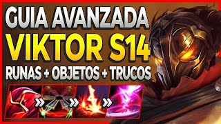 🔰 GUÍA AVANZADA VIKTOR S14 🔰 COMBOS RUNAS BUILD CONSEJOS HABILIDADES Viktor Mid Shiron [upl. by Onileva]