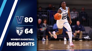 Womens Basketball  Highlights vs Penn [upl. by Ridinger]