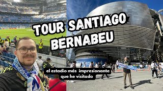 IMPERDIBLE  Así es el tour del Santiago Bernabeu EN CONSTRUCCIÓN [upl. by Lerej]