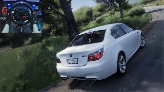 Utilize a BMW M5 2009 for random convoys  Forza Horizon 5  Logitech G29 Gameplay [upl. by Lorilyn]