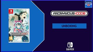 Unboxing AnonymousCode  Steelbook Launch Edition Nintendo Switch [upl. by Behlke180]