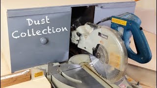 Best Miter Saw Dust Collection Hood  Woodworking Tips [upl. by Burtis]