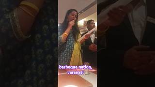 barbeque nation varanasi  shortvideo barbequenationstylecrispycorn [upl. by Torosian]