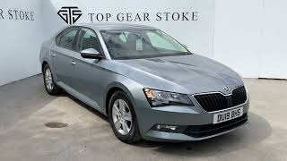 SKODA SUPERB 20 TDI S EURO 6 DIESEL MANUAL EX MOD FOR SALE [upl. by Magen]