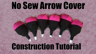 No Sew LARP Arrow Cover Tutorial [upl. by Sigismond]