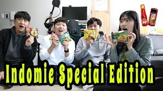 MUKBANG MIE INSTAN INDONESIA SPECIAL EDITION BARENG OPPA2 ayam panggang salted egg dllI 인도네시아 라면 [upl. by Nyvets]