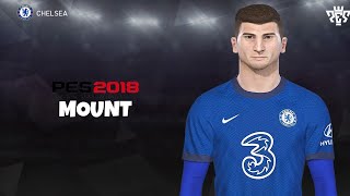 COMO FAZER MOUNT CHELSEA PES 2018 [upl. by Brasca921]