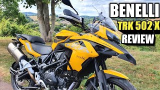 Benelli TRK 502x Review [upl. by Nanni927]